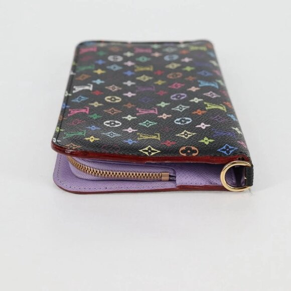 LOUIS VUITTON Multicolor Portefeuille Insolite Wallet Black M60271 Auth yk18491V - Picture 4 of 16